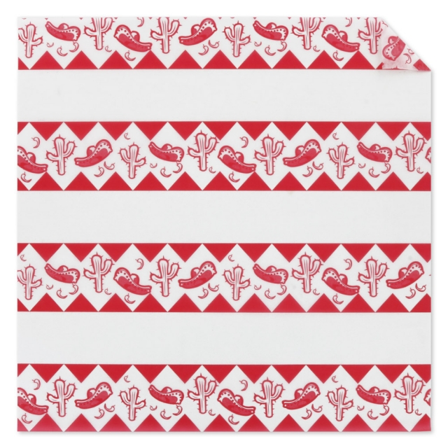 Fiesta Print High Performance Waxed Tissue - 12" x 12"