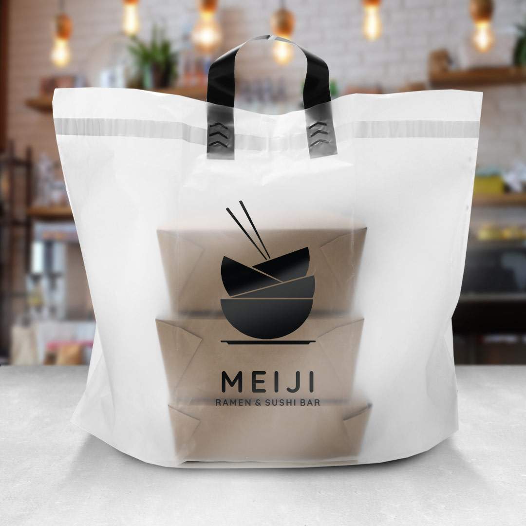 Branded Plastic Bags & Custom Plastic Bags