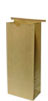 1 lb. Recycled Brown Kraft Tin Tie Bags with PLA Liner