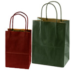 Matte Pinstripe Shoppers